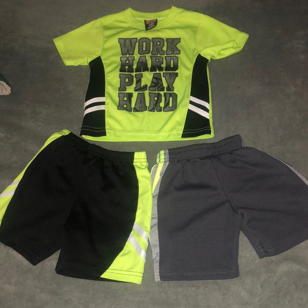 Mad Game Kid’s Neon & Black Outfit
